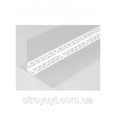 Профіль ПВХ привіконний 6-9мм з сіткою 145 2,5м (біл)