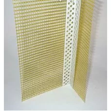 Куточок перфор. пластиковий зі склосіткою 3м- 7*7