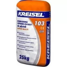 103 SUPERMULTI (25 ) Клей для плитки морозостійкий посилений КREISEL 103 SUPERMULTI (25 ) Клей для плитки морозостійкий посилений КREISEL