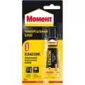 Клей универсальный Момент-1 30мл в шоу-боксе (классик)