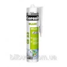 Герметик CS 23 Glas (прозорий) 280мл -для скла Ceresit
