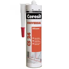 Герметик CS 24 Silikon Universal (прозорий) 280мл CERESIT Герметик CS 24 Silikon Universal (прозорий) 280мл CERESIT