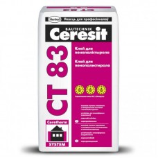 СТ 83(25кг)-Клей для кріплення плит ППС