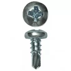 Гвинт ТЕХ 3,5*9,5 пкр (1000) оцинкований (білий)