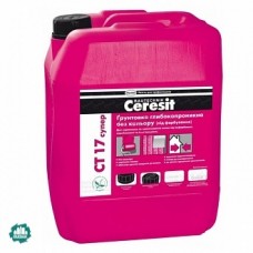 СТ-17 Супер (5л) Грунтовка глибокопроникаюча CERESIT