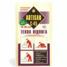 С-45 (20кг)Розчин "Тепла підлога" 10- 30мм АРТИСАН С-45 (20кг)Розчин "Тепла підлога" 10- 30мм АРТИСАН