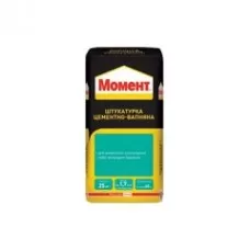 Штукатурка цементно-вапняна (25кг) МОМЕНТ